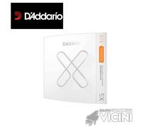 D'Addario XSABR1047 - Corde per chitarra acustica con rivestimento in bronzo XS 80/20 - Maggiore resistenza alla rottura con stabilità di sintonizzazione - Per chitarre a 6 corde - 10-47 Extra Light