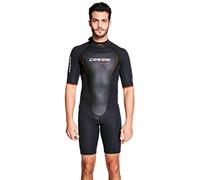Cressi Muta Shorty Altum Uomo 3 mm Nero/Arancione S/2