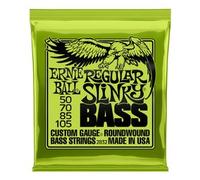 ERNIE BALL - 2832 - REGULAR SLINKY NICKEL WOUND 50-105 - Electric Bass Strings - Set of 4