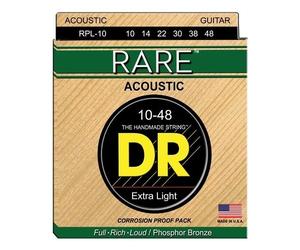 Muta corde chitarra acustica DR Extra Light RPL-10 10-48