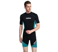 Muta Corta per Uomo/Donna, Mute Subacquee in Neoprene 3mm, Tuta Umida Monopezzo Plus Size con Zip Posteriore, per Nuoto, Surf, Snorkeling, Sport Acquatici, 6XL