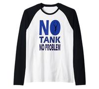 Muta da apnea da Uomo Senza Serbatoio nessun Problema subacqueo Vestito da Uomo Maglia con Maniche Raglan