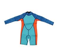 MUTA DA SUB BAMBINO IN UN PEZZO DA 2,5 MM COSTUME DA BAGNO IN NEOPRENE PER NUOTO SNORKELING PROTETTIVO (Taglia 10)