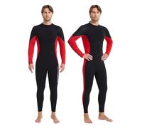 Muta da sub Muta da snorkeling in neoprene 3,0 mm uomo, calda, anti-meduse, a prova di freddo, con cerniera posteriore, in un unico pezzo Snorkeling(L)