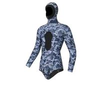 Muta da sub per uomo 3.0MM Split Immersioni Snorkeling profondo Nuoto Pesca a surf elastico caldo resistente al freddo a maniche lunghe(Color 7,M)