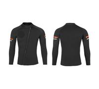 Muta da sub per uomo Muta da sub uomo in neoprene 1,5 mm, giacca, parte superiore divisa, manica lunga, tuta surf for snorkeling(BSM2002-B,4XL)