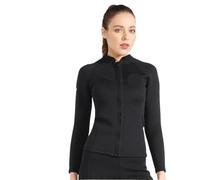 Muta da sub per uomo Muta da sub uomo in neoprene 1,5 mm, giacca, parte superiore divisa, manica lunga, tuta surf for snorkeling(BSW2002-B,3XL)