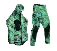 Muta da Sub Uomo Donna Muta mimetica da 3,0 mm Set 2 pezzi for pesca subacquea e(MY073,S)