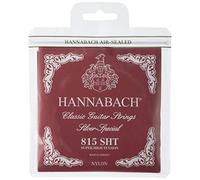 Hannabach corde per chitarra classica serie 815 set Super High Tension, corde per chitarra (corde di alta qualità, multiuso per chitarra classica, Made in Germany), Rosso