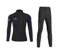 Muta in Neoprene da 1,5 Mm A Due Pezzi, Muta da Surf, Bodyboard E Immersioni in Neoprene per Uomini E Donne, Ideale per Lo Snorkeling E Le Immersioni Subacquee,Women,M