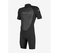 Muta in neoprene O'Neill Reactor 2 2mm Back Zip manica corta grigio scuro - MS