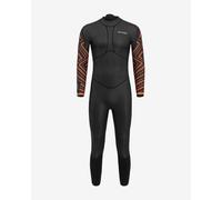 Muta in neoprene Orca Breast Stroke Open Water manica lunga nero arancio - 9