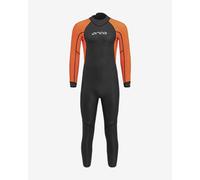 Muta in neoprene Orca Vitalis Hi-Vis Open Water manica lunga nero arancio - MT