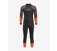 Muta in neoprene Orca Zeal Hi-Vis Open Water manica lunga nero arancio - 10