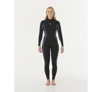 Rip Curl Dawn Patrol 4/3 Mm Woman Long Sleeve Back Zip Neoprene Suit Nero 6 Donna