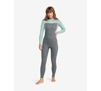 Muta in neoprene Roxy 4/3mm Performance grigio chiaro blu donna - 4