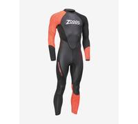 Muta in neoprene Zoggs Explorer Pro FS nero arancione - S