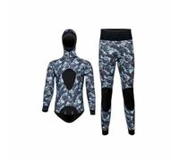Muta multisport con cappuccio - Split Front & Back Neoprene Suit for Open Water Sports- Phantom Blue 3XL