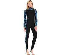 Muta Muta Da Sub Con Cappuccio Donna, Costume Bagno, Protezione Anti-Rash Integrale, Abbigliamento For Meduse, Snorkeling Per Le Immersioni Per Immersioni Surf In Acque Fredde A,XL(60-67.5kg)
