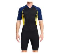 Muta Muta da sub Muta da uomo in neoprene da 1,5 mm, leggera for il nuoto(Yellow,M)