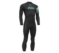 Muta in neoprene Zoggs Scout Tour FS nero verde - S