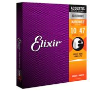 Muta Set corde per chitarra acustica Elixir Nanoweb 10- 47 extra light bronze
