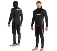 CRESSI MUTA FISTERRA MAN - MUTA: DUE PEZZI, MISURA: III, TAGLIA: M, SPESSORE (MM): 8, COLORE: BLACK/GREY