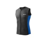 Muta termica senza maniche con cerniera frontale, costume da bagno in neoprene per nuoto, surf, kayak, sport acquatici, L