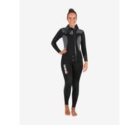 Muta umida con cappuccio Mares Dual She Dives 5 mm nero grigio donna - 4
