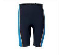 Muta Uomo Muta da uomo Split 1,5 mm a maniche corte in neoprene, giacca antifreddo, pantaloni da surf e immersioni, neri corti(Blue pants,M)