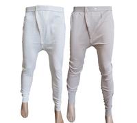 Mutanda Uomo aperta gamba lunga misto Lana Calda inverno Intimo ALPINA 140