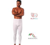 Mutanda uomo gamba lunga lana e cotone Leable 125 - 3 pezzi