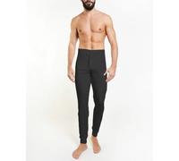 Mutanda Uomo Nottingham PL110 Nero Gamba Lunga in Caldo Cotone