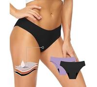 Mutande Assorbenti Donna Ciclo Culotte Cotone Elasticizzato Pantaloni Da Bagno Anti Perdite Slip Ciclo Protettive Periodico Comode Costume Da Bagno Per Piscina Durante Slip Del Bikini Periodo Slim