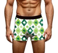 Mutande Boxer Uomo Classici Intima da con Stampa Chic Originale Biancheria Morbide E Comode Casual Super Elastiche Underwear Adatto per Tutte Le Stagioni#2