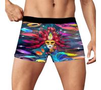 Mutande Boxer Uomo Classici Slip On Chic Originale Biancheria Intima 3D Traspirante E Confortevole Pantaloncini da Festa di novità Super Elastiche Underwear Adatto per L'Uso Quotidiano#2