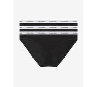 Mutande Calvin Klein Modern Logo nero bianco (3 unità) - L
