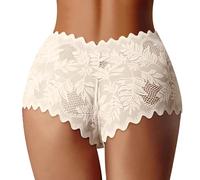 Mutande da donna, mutande intime, comode da donna, in pizzo, per il tempo libero, perfette per tutte le stagioni, eleganti combinate con magliette, offre informazioni dettagliate sulle taglie, bianco