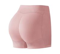 Mutande da donna Panties modellano il corpo, glutei, artefatto, pantaloni per sollevamento fianchi, fianchi color pesca, glutei, bellissimi glutei, biancheria intima senza cuciture, Colore: rosa., L