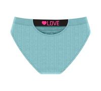 Mutande da donna Panties Omen's Underwear senza cuciture, a vita bassa con elastico a vita bassa, design con stampa a cuore, comoda e traspirante per il, Blu, M