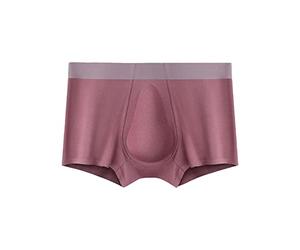 Mutande da uomo Bio-Latex con sacchetto di sostegno, comode e traspiranti, senza cuciture, biancheria intima da uomo in seta di ghiaccio, c, XL