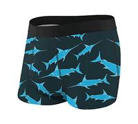 通用 Mutande da Uomo Corte da Uomo Mutande morbide di Pesce Spada Tronco da Boxer Elasticizzato con Custodia S-XXL
