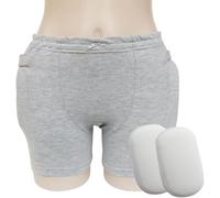 Mutande Donna con Protezione Protettivi Protezione per l'anca per Anziani Indumento Intimo Anziani Prevenzione delle lesioni da Caduta Supporto per l'anca Traspirante Women,XL