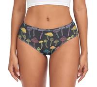 Mutande Donna Neon Lines Mushroom Biancheria Intima per Gym XXL