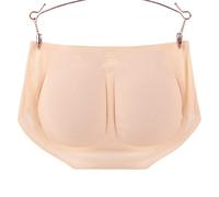 Mutande Imbottite Donna Pantaloncini da Culo da Culo da Culo Finto-Khaki,XL