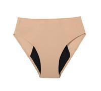 Mutande mestruali Donna - Costume Nero Donna Slip Vita Alta Modellante Ciclo Assorbente Slip Brasiliana Slip Curvy Swimwear Women Mutande Ciclo Flusso Abbondante XXL