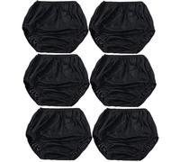 Mutande Per Incontinenza Donna,Pantaloni Impermeabili,Pantaloni Per Incontinenza Per Adulti Lavabile,Traspirante,Prova Di Perdite,Biancheria Intima Per Anziani,Pannoloni Mutanda I,L(Waist 65cm)