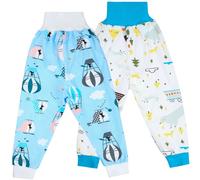 Mutande per l'addestramento al vasino per Bambini, Mutandine apprendimento in Cotone per Bambini per l'allenamento al vasino, 2 Pezzi