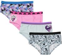 Mutande Supersoft Con Stampa Reattiva Disney Girls' Big Descendants 4pk