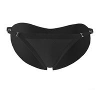 Mutande triangolari leggere con sollevamento posteriore integrato in rete e tessuto in poliestere per una vestibilità costante (XL nero)